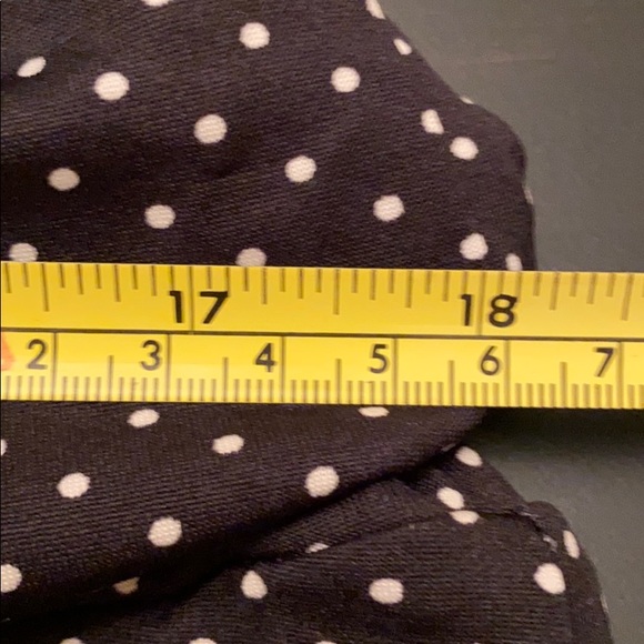 Lularoe Black Polka Dot Stretchy Skirt-2xl - Picture 5 of 6